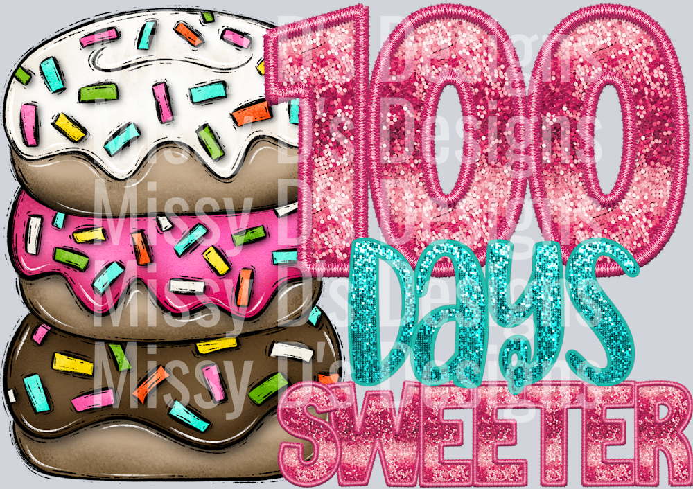 100 DAYS SWEETER DONUTS