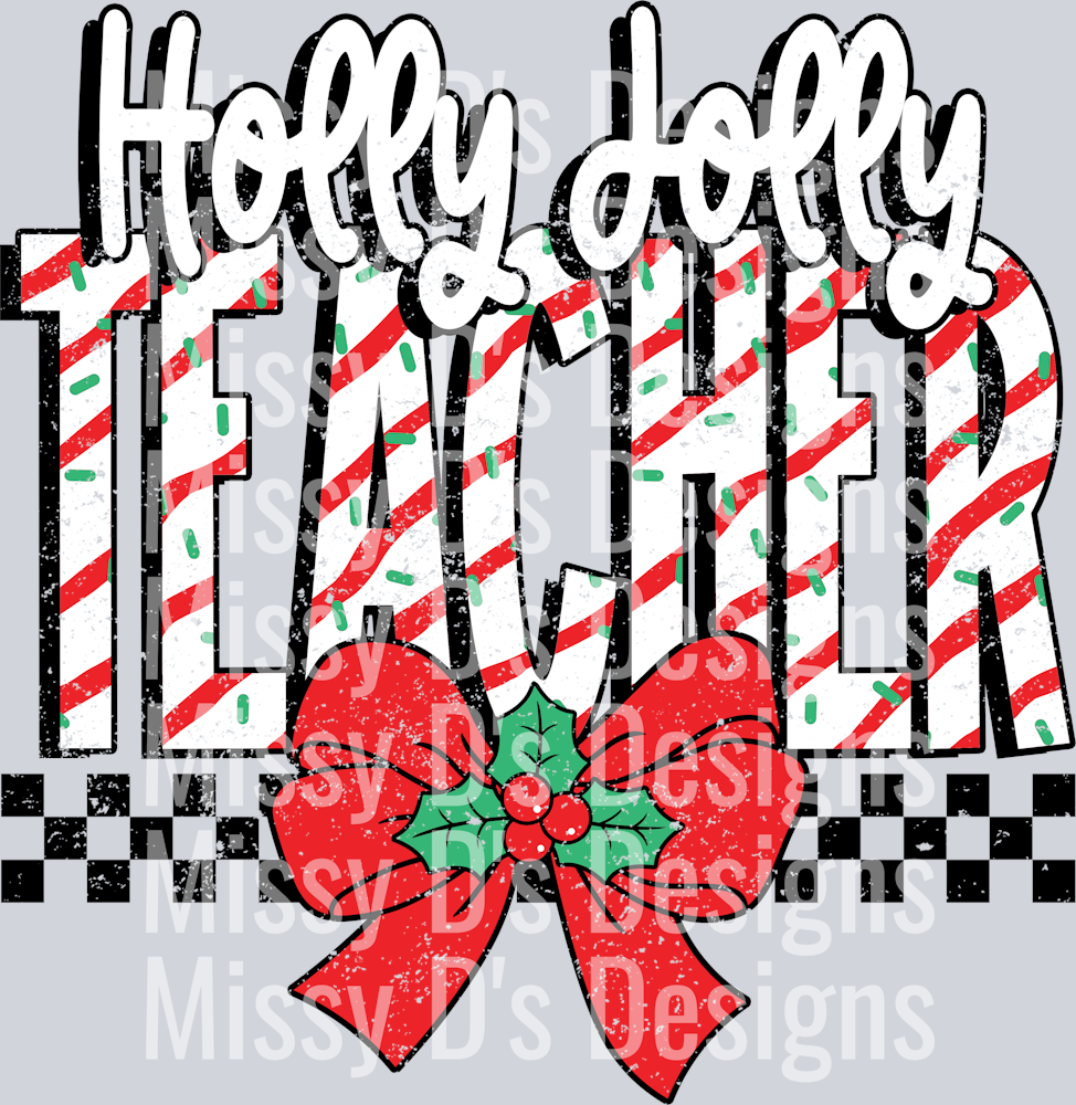 Holly Jolly Teacher