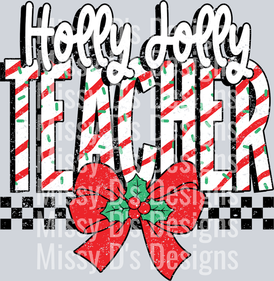 Holly Jolly Teacher