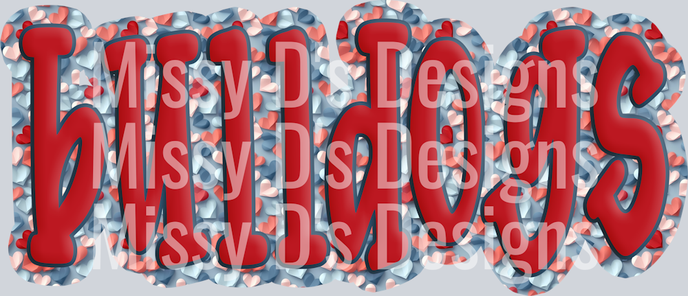 paper hearts bulldogs