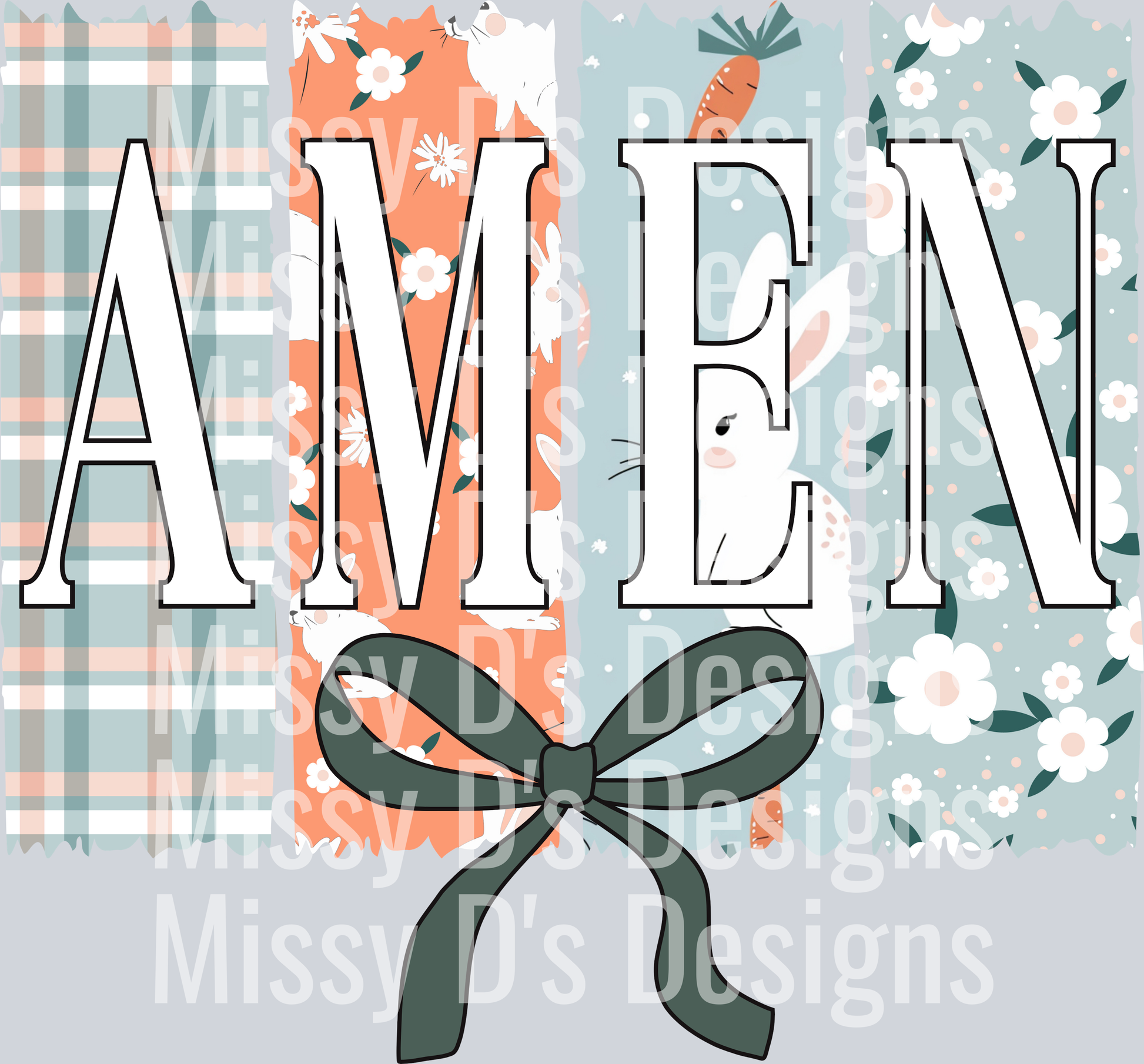 Easter Amen Brushstroke