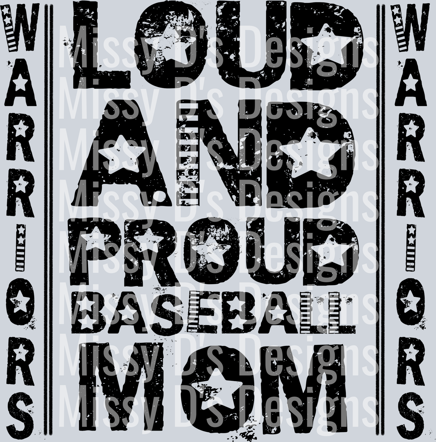 LoudAndProud-WarriorsBaseballMom2