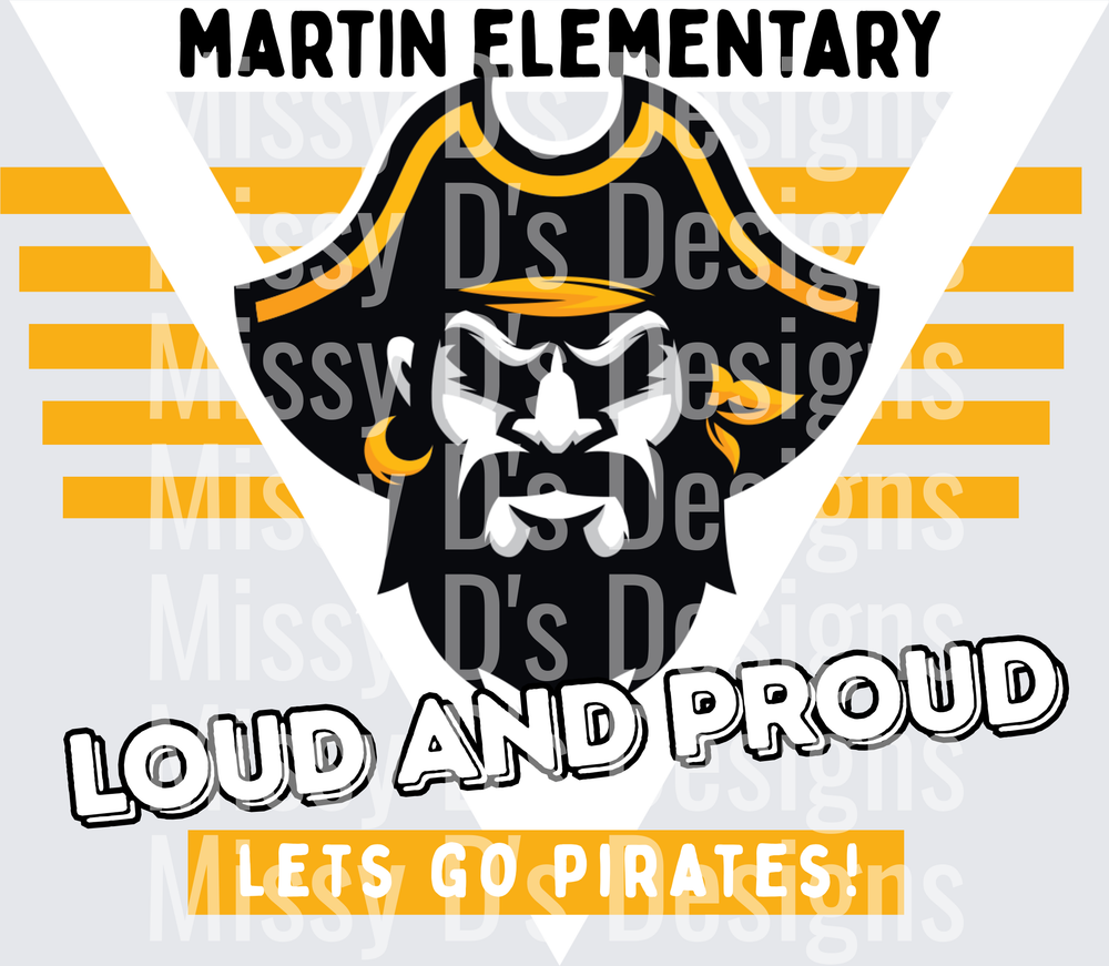 triangle spirit mascot martin