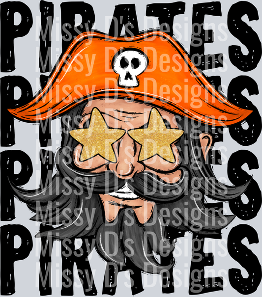 pirates orange