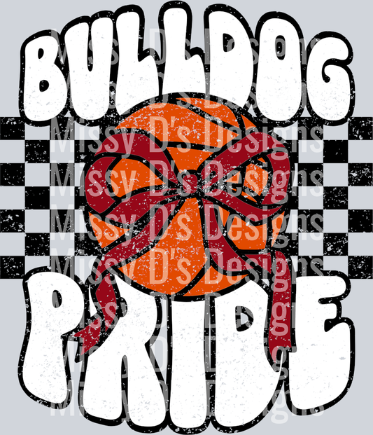 Maroon Basketball Bulldog Pride