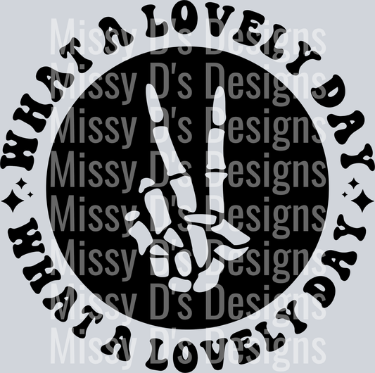 What A Lovely Day Pocket Design