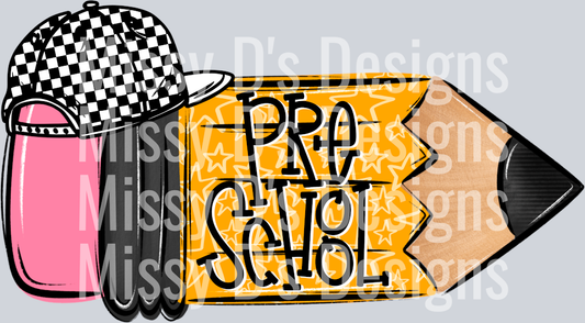 SchoolPencilDoodleBoyPreschool