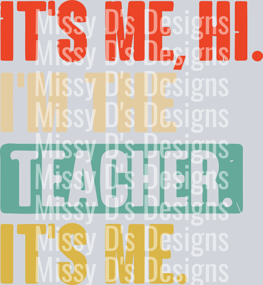 IM THE TEACHER