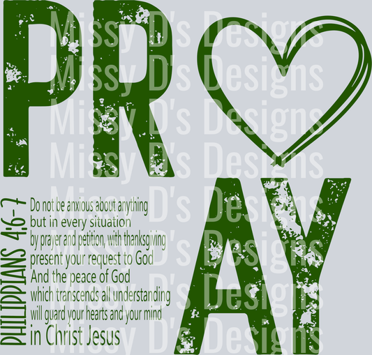 prayphilippiansGREEN