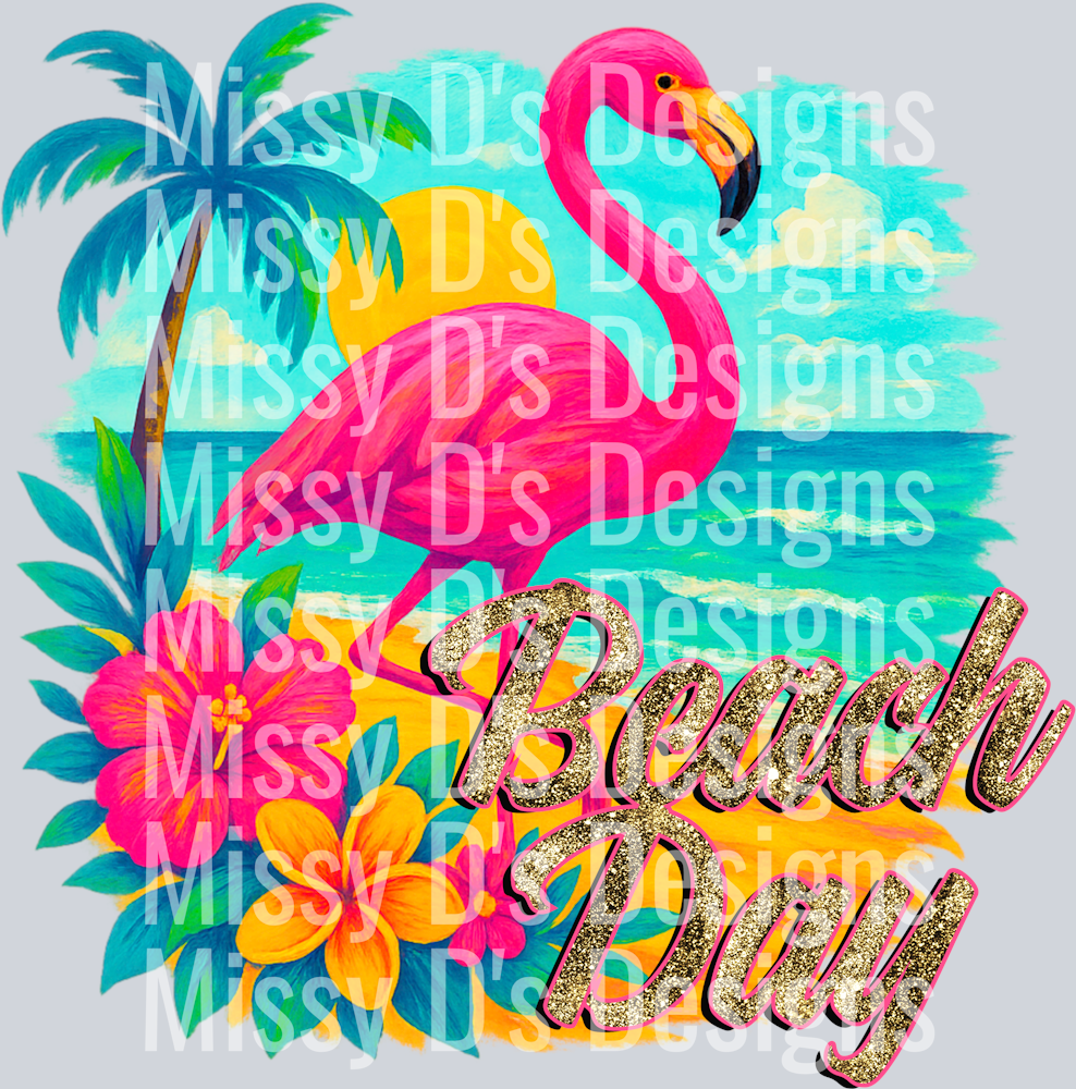 Beachdayflamingo