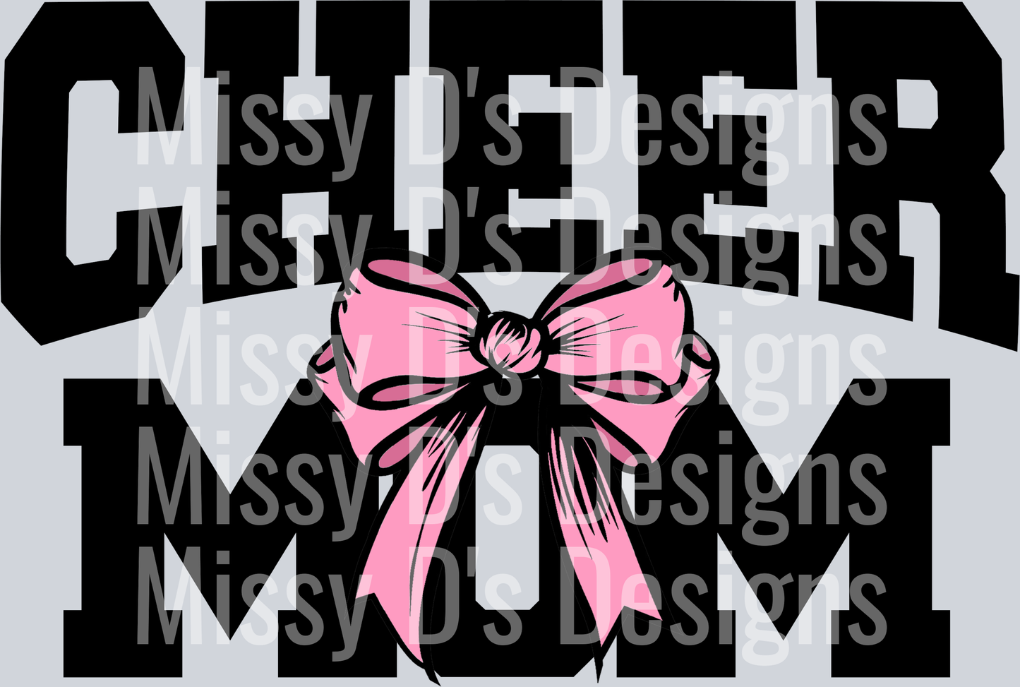 Cheer Mom Black