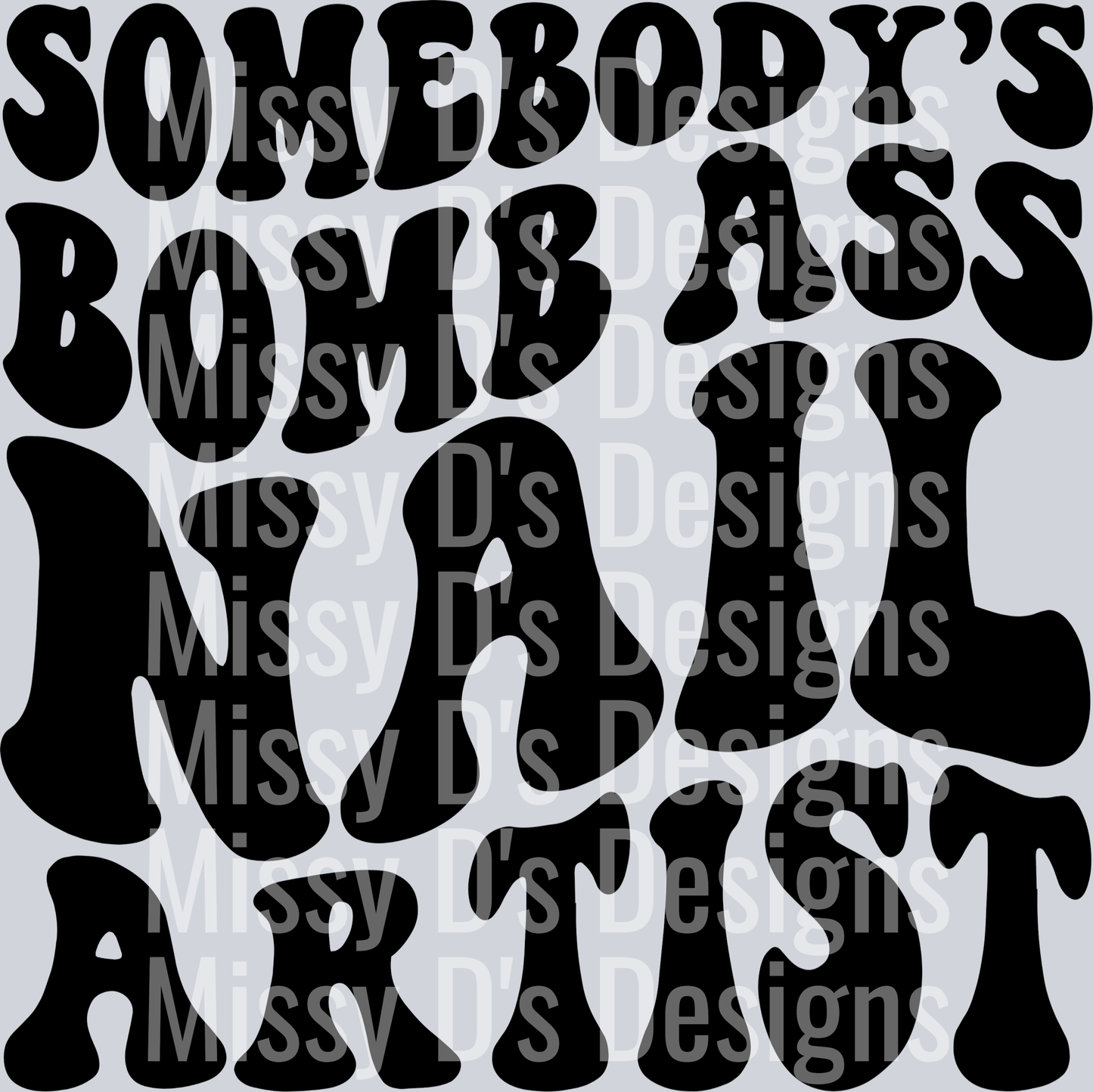Somebodys Bomb Ass Nail Artist