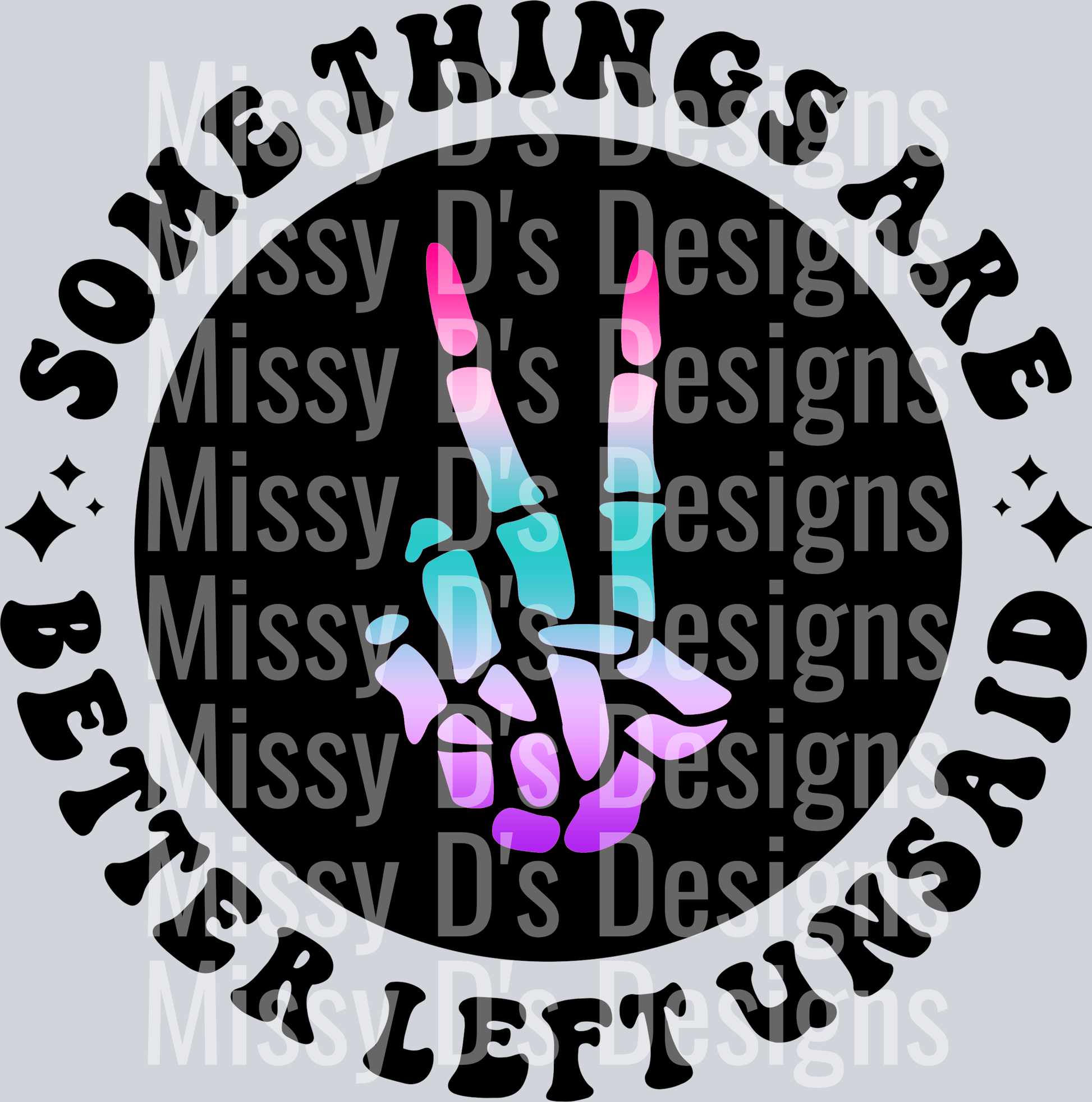 Color Some Things Are Better Left Unsaid Pocket Design