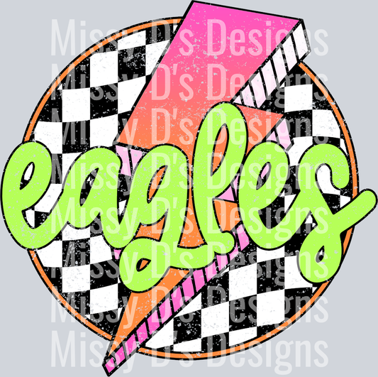 Checkered Lightning Eagles