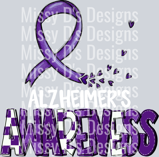 AwarenessALZHEIMERS White