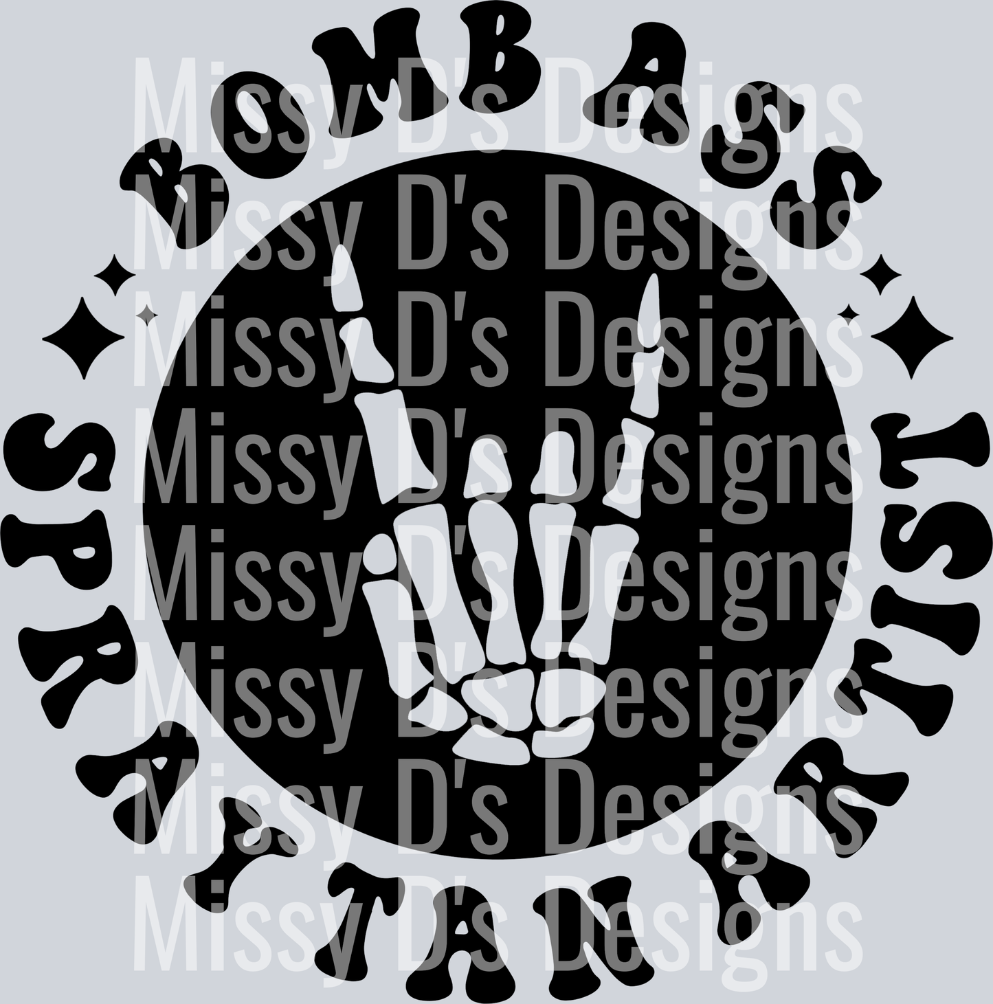 Bomb Ass Spray Tan Artist Pocket Design