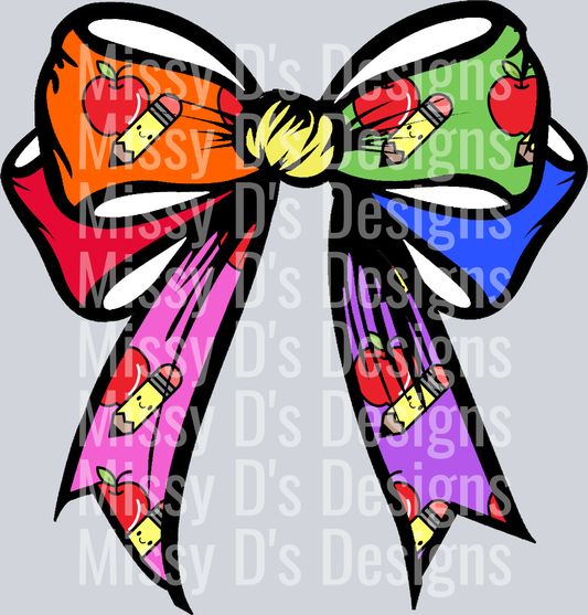 Teacher coquette bow 3