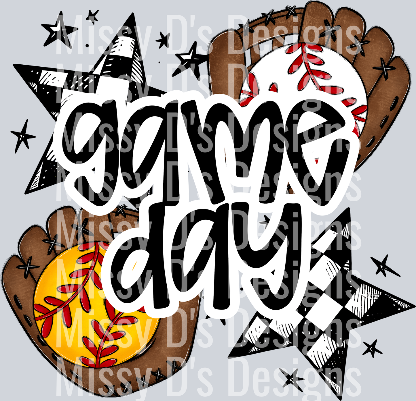 BASEBALL SOFTBALL BLACK