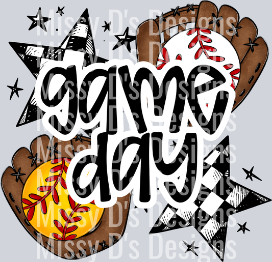 BASEBALL SOFTBALL BLACK