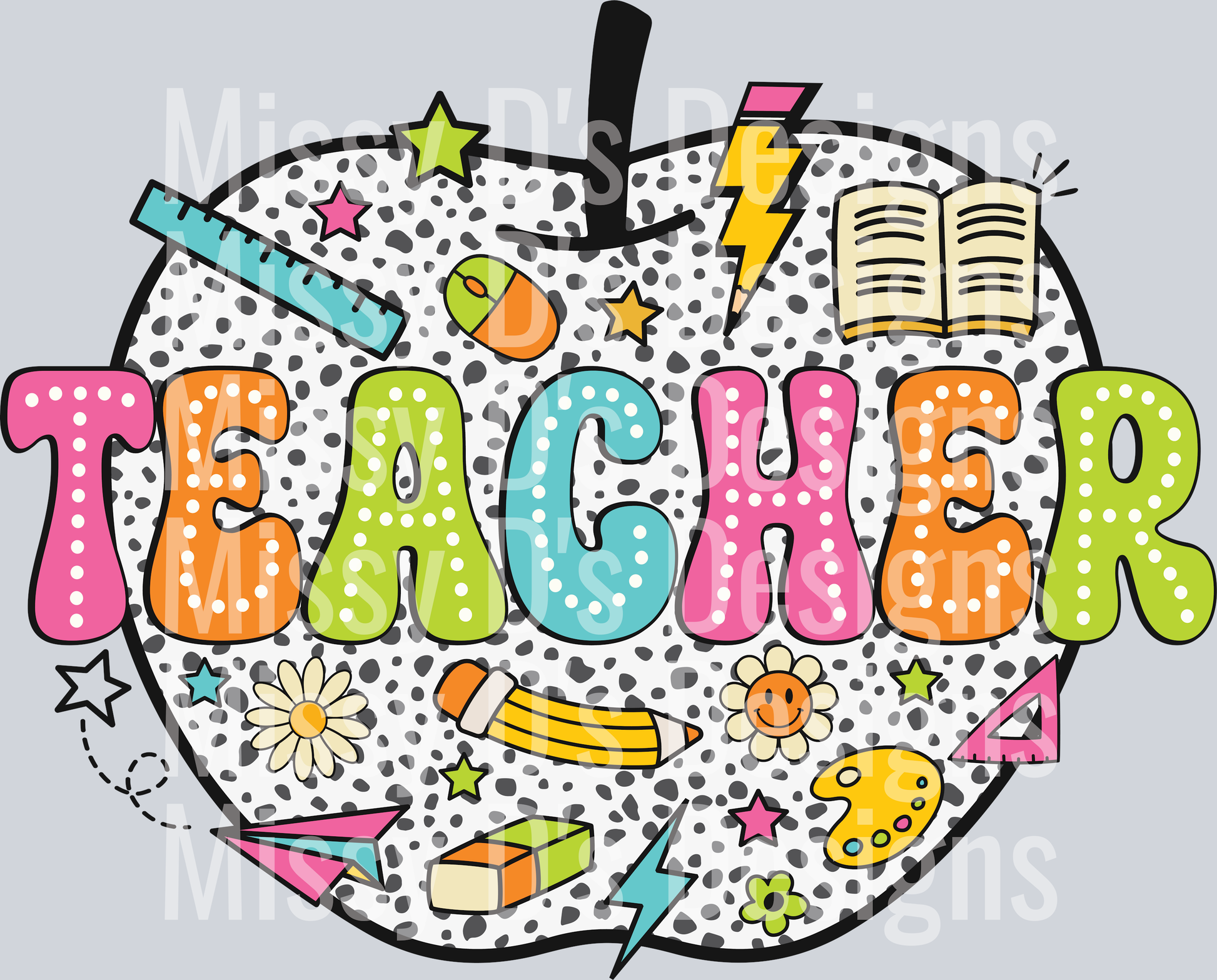 TeacherDalmatian3-Dots-PNG