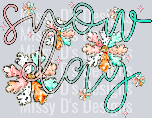 SNOW DAY SNOWFLAKES