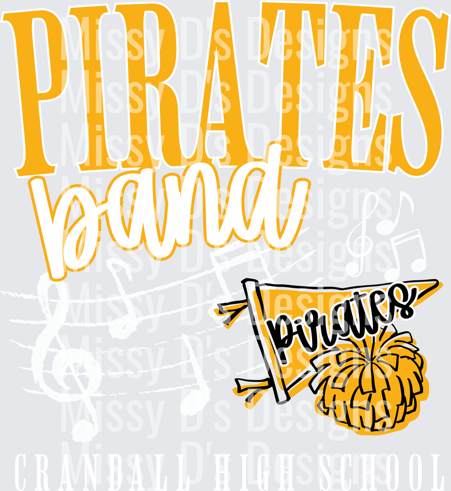 crandall pirates band