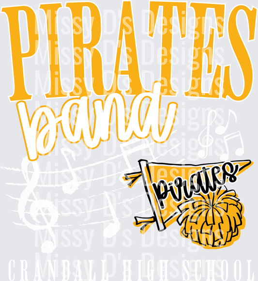 crandall pirates band