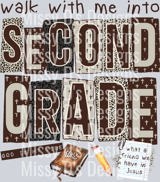 walk with me into second grade