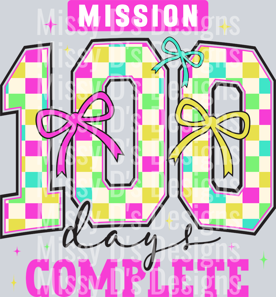 Mission 100 Days Complete