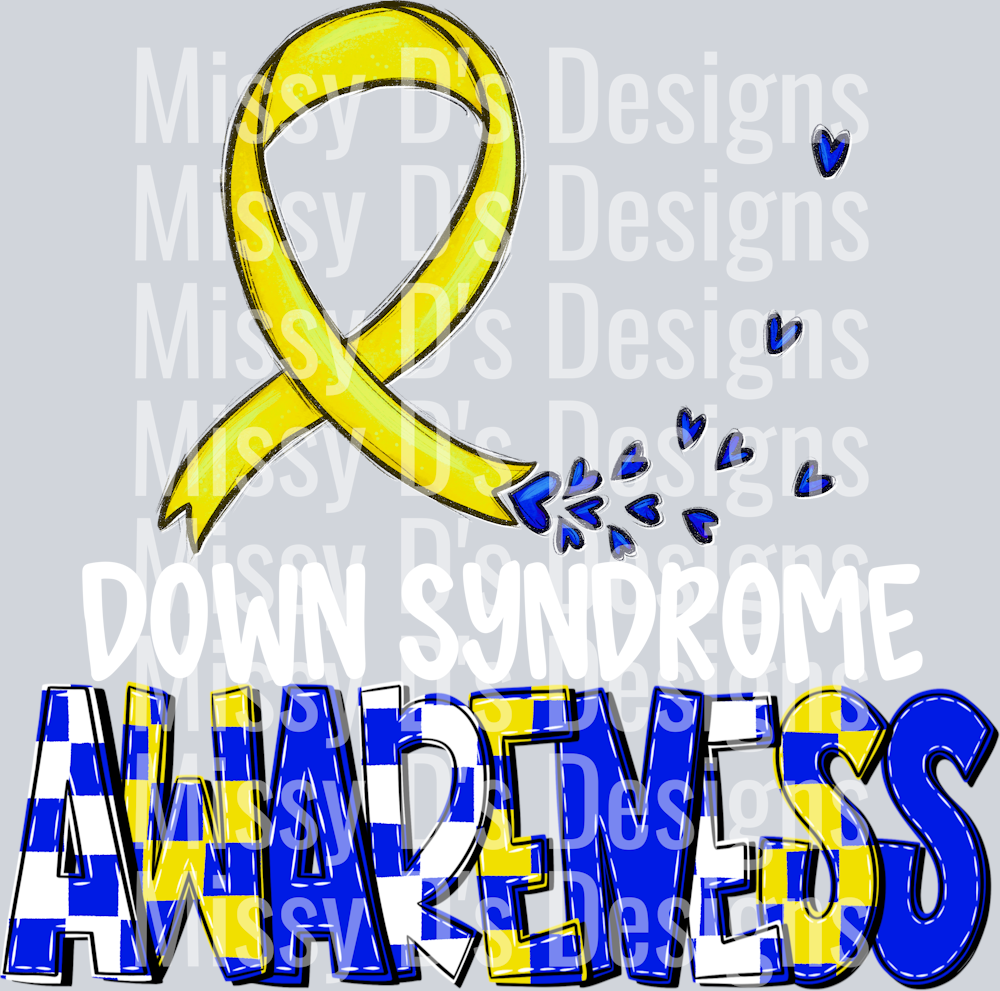 AwarenessDownSyndrome White