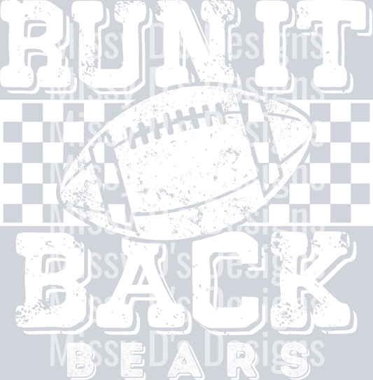 RunItBackCheckeredBearsWhite