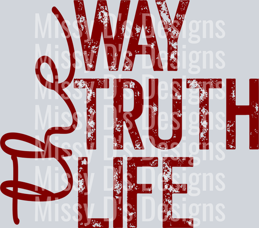 thewaytruthlifeRED