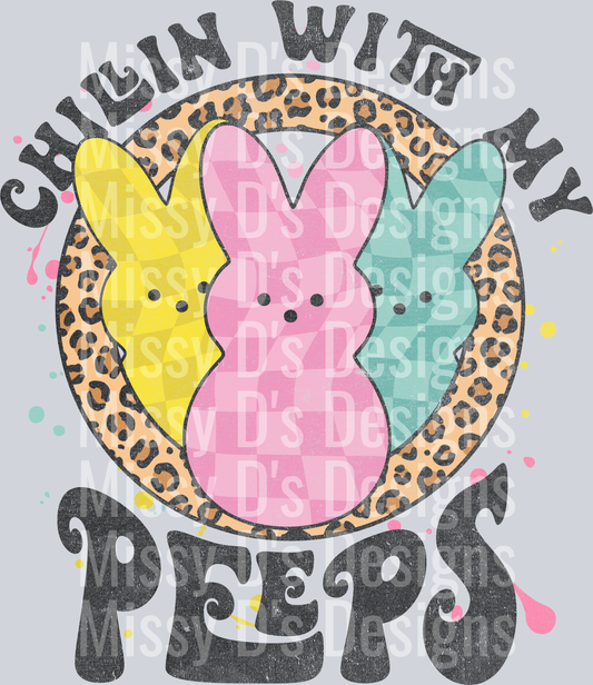 chillin with my peeps Easter