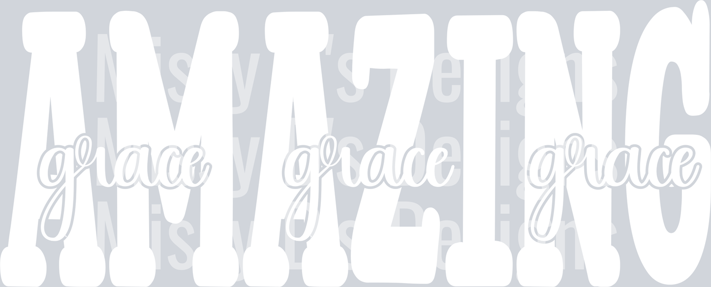 amazing grace WHITE