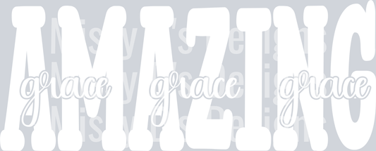 amazing grace WHITE