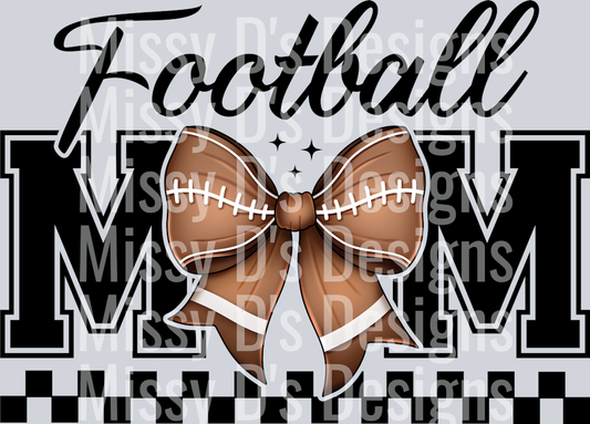 FootballMama-Bow-Checkered-PNG
