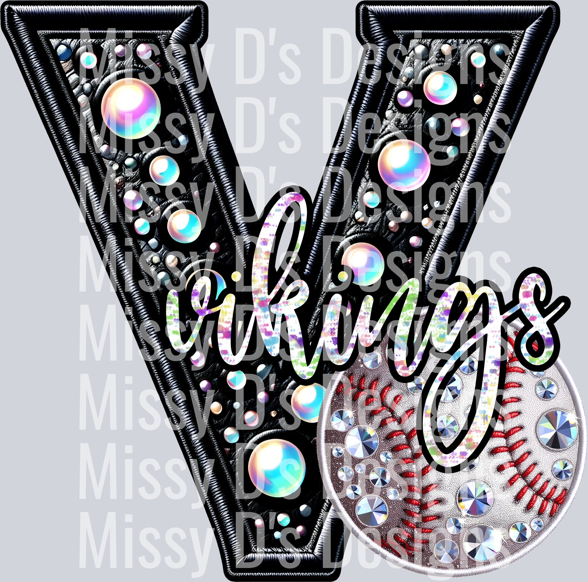 leather baseball vikings