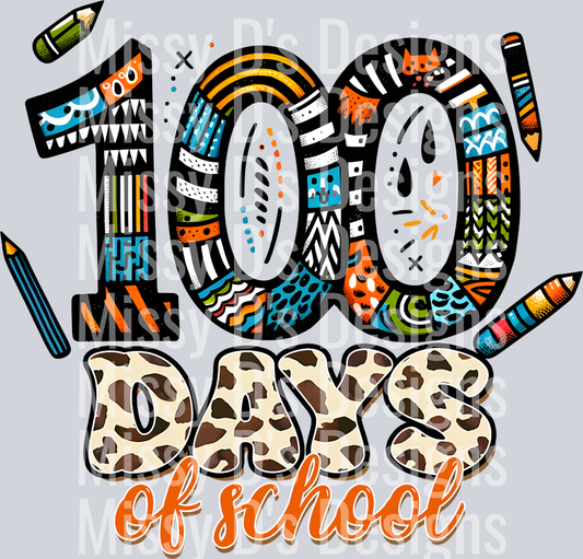 100 days of school