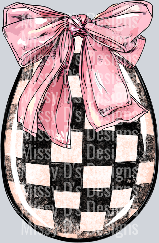 retro easter bow