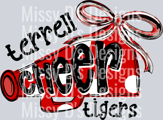terrell tigers megaphone cheer