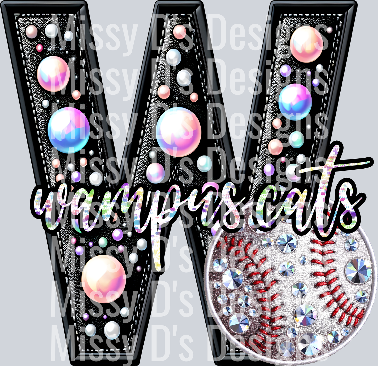 leather baseball wampus cats