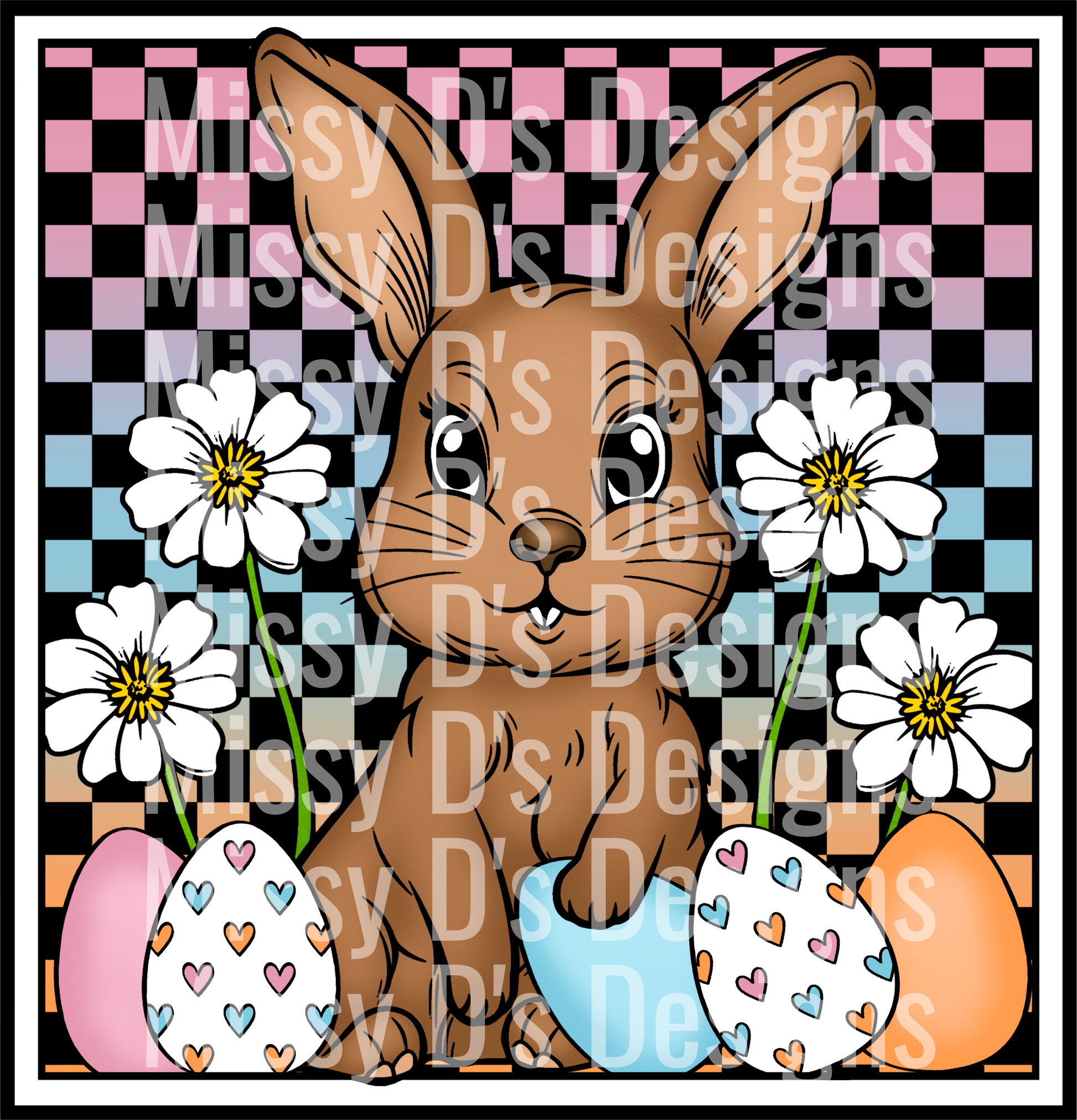 CheckeredEasterBunny3