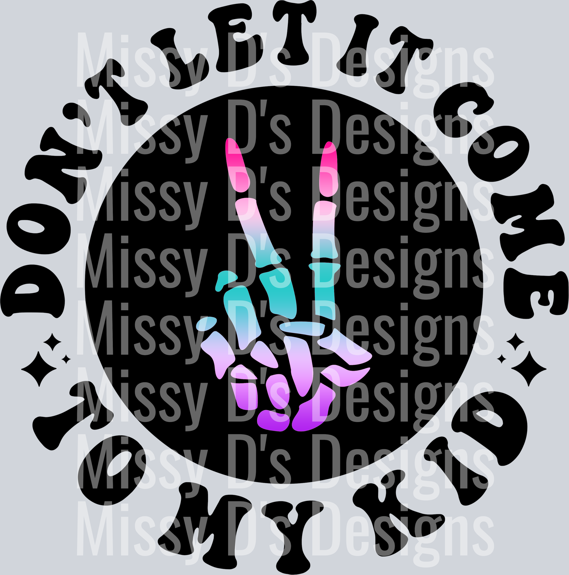 Color Dont Let It Come To My Kid Pocket Design