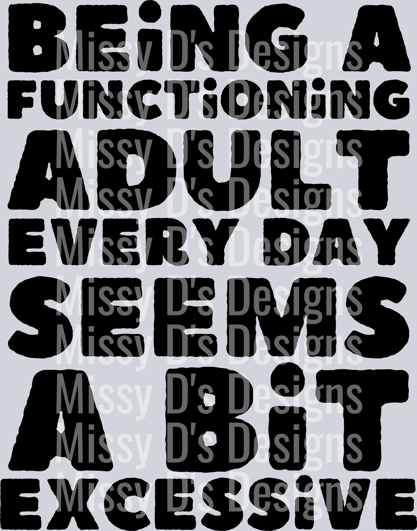 a functional adult black