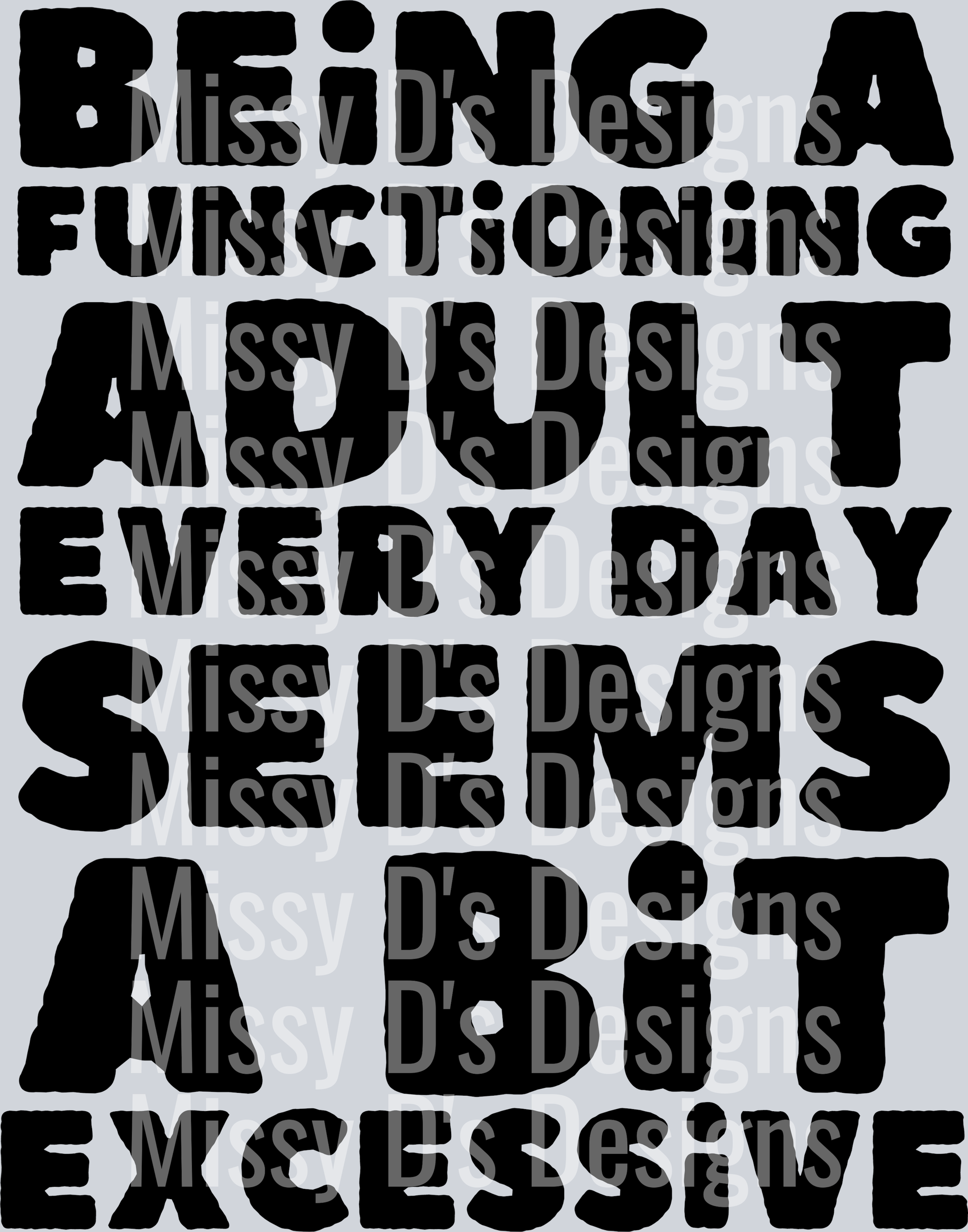 a functional adult black