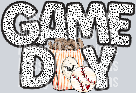 game day peanuts baseball dalmation