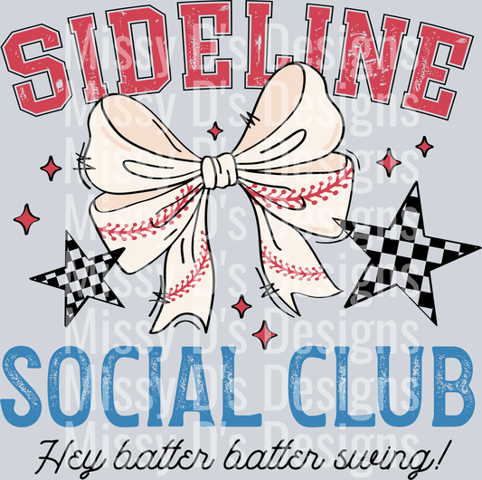 baseball sideline social club