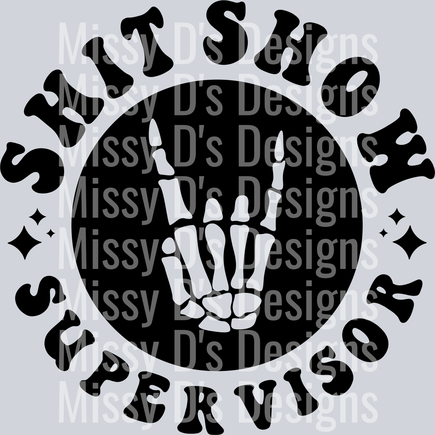 Shit Show Supervisor Pocket Design