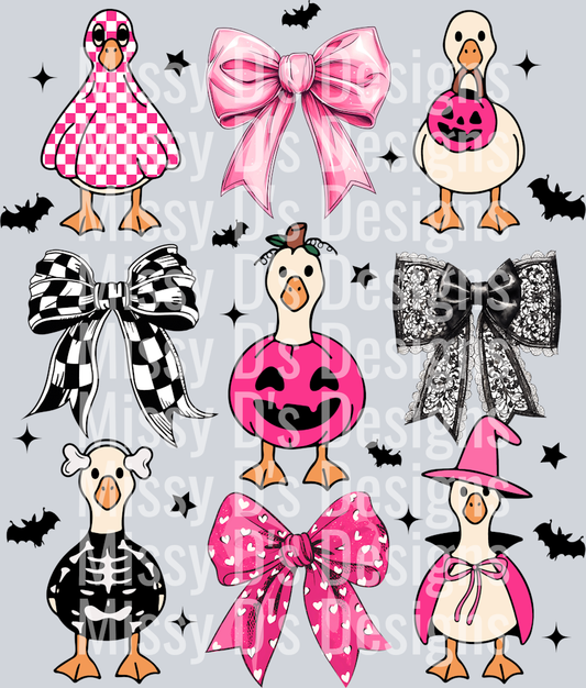 halloween coquette goose
