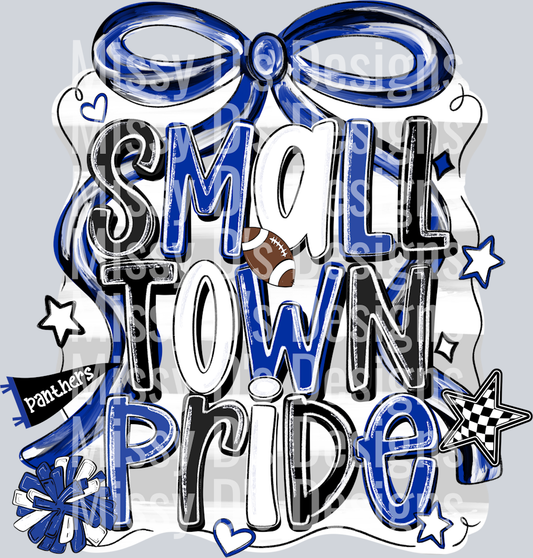 small town pride panthers blue